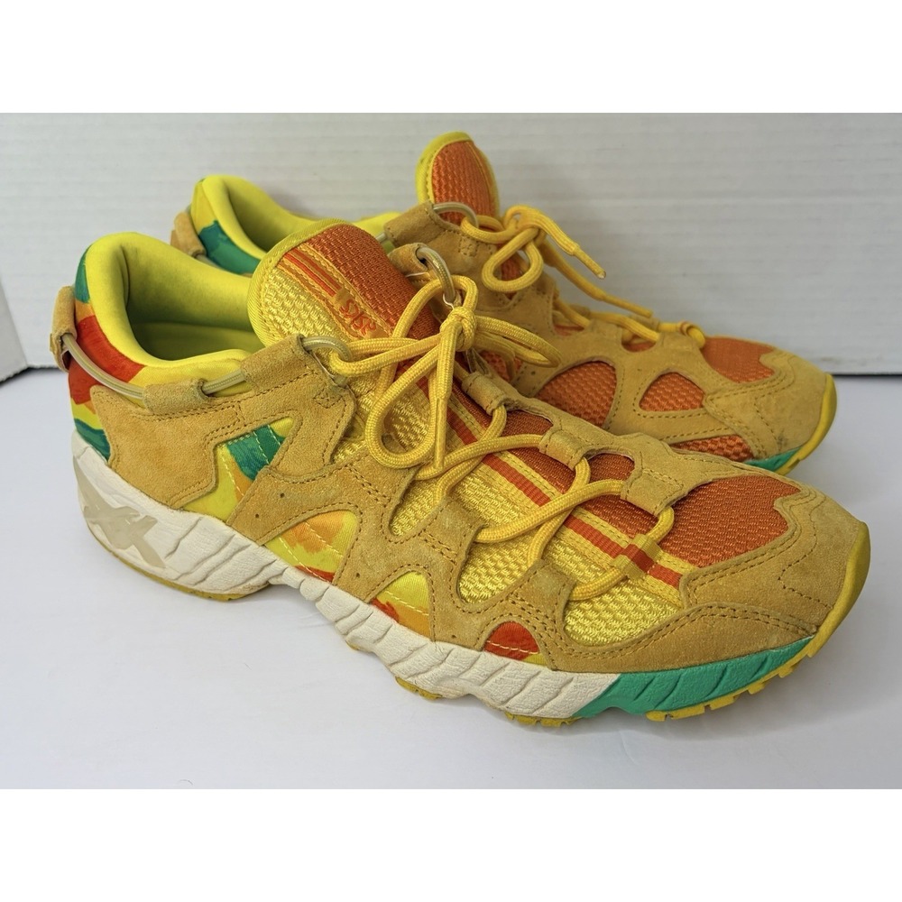 Asics Gel-Mai Knit Sunflower‎ Sneakers Mens 8.5 Chunky Retro Dad Running Shoes